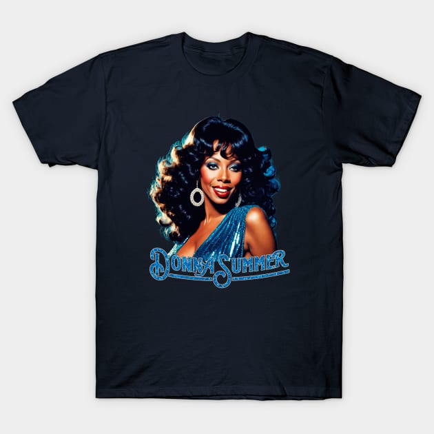 DONNA SUMMER DISCO RETRO DIVA T-Shirt by DISCO DISCO MX